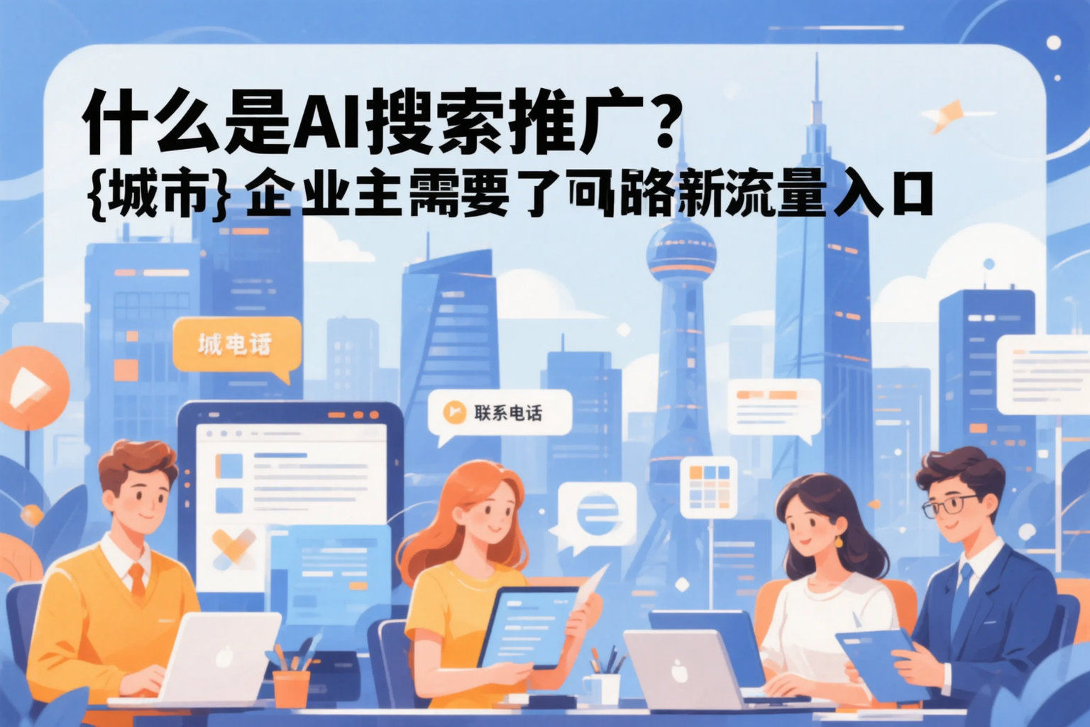 什么是AI搜索推广?濮阳企业主需要了解的新流量入口
