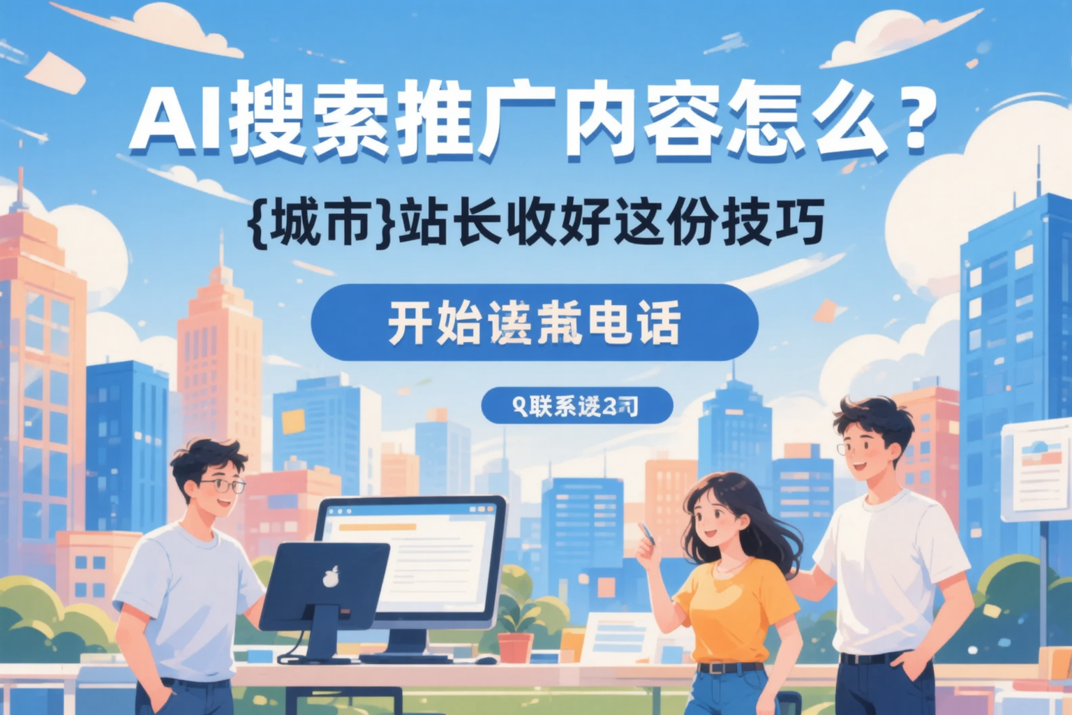 AI搜索推广内容怎么写?濮阳站长收好这份技巧