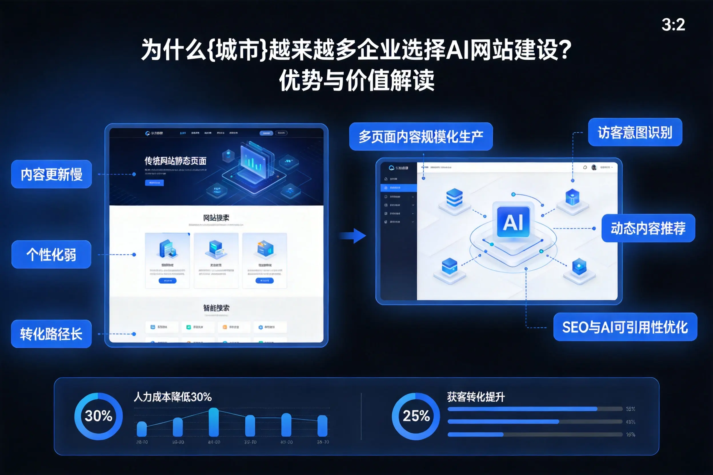为什么濮阳越来越多企业选择AI网站建设?优势与价值解读
