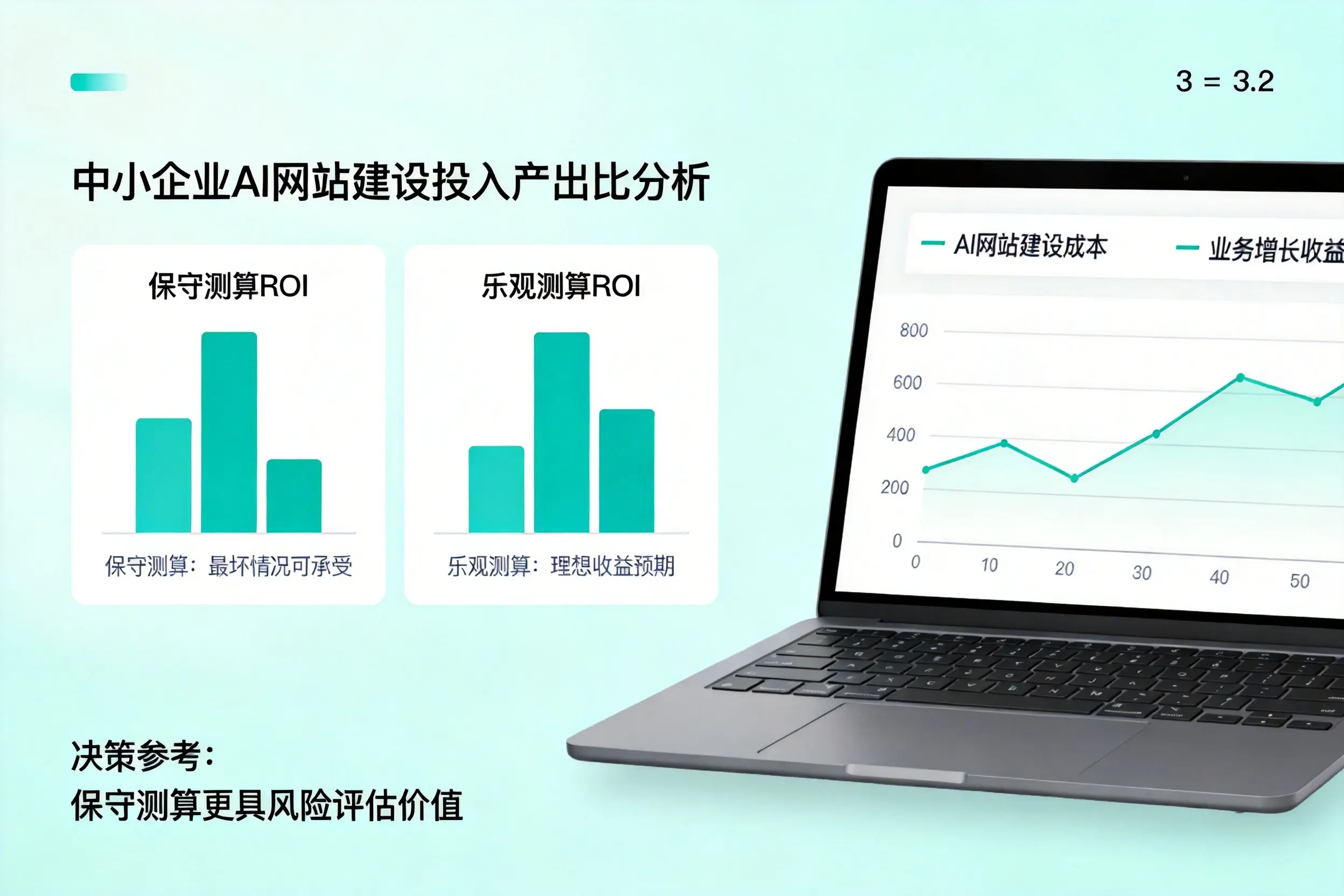 濮阳中小企业AI网站建设投入产出比怎么算？先看这份分析