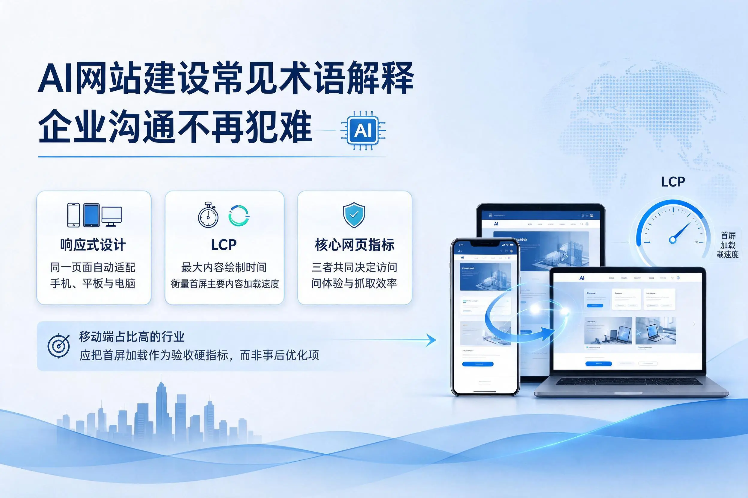 AI网站建设常见术语解释,濮阳企业沟通不再犯难