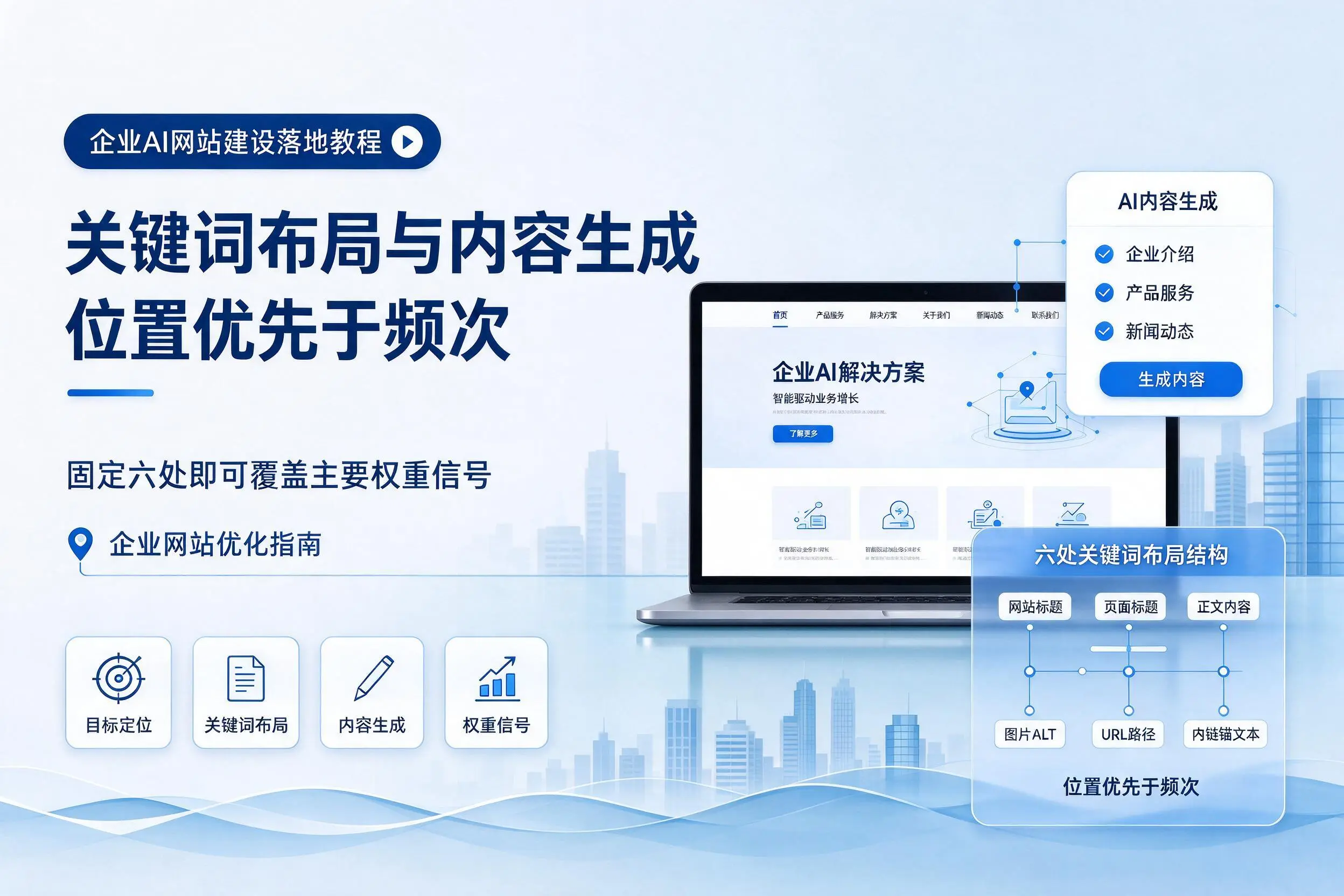 濮阳企业AI网站建设落地教程：关键词布局与内容生成
